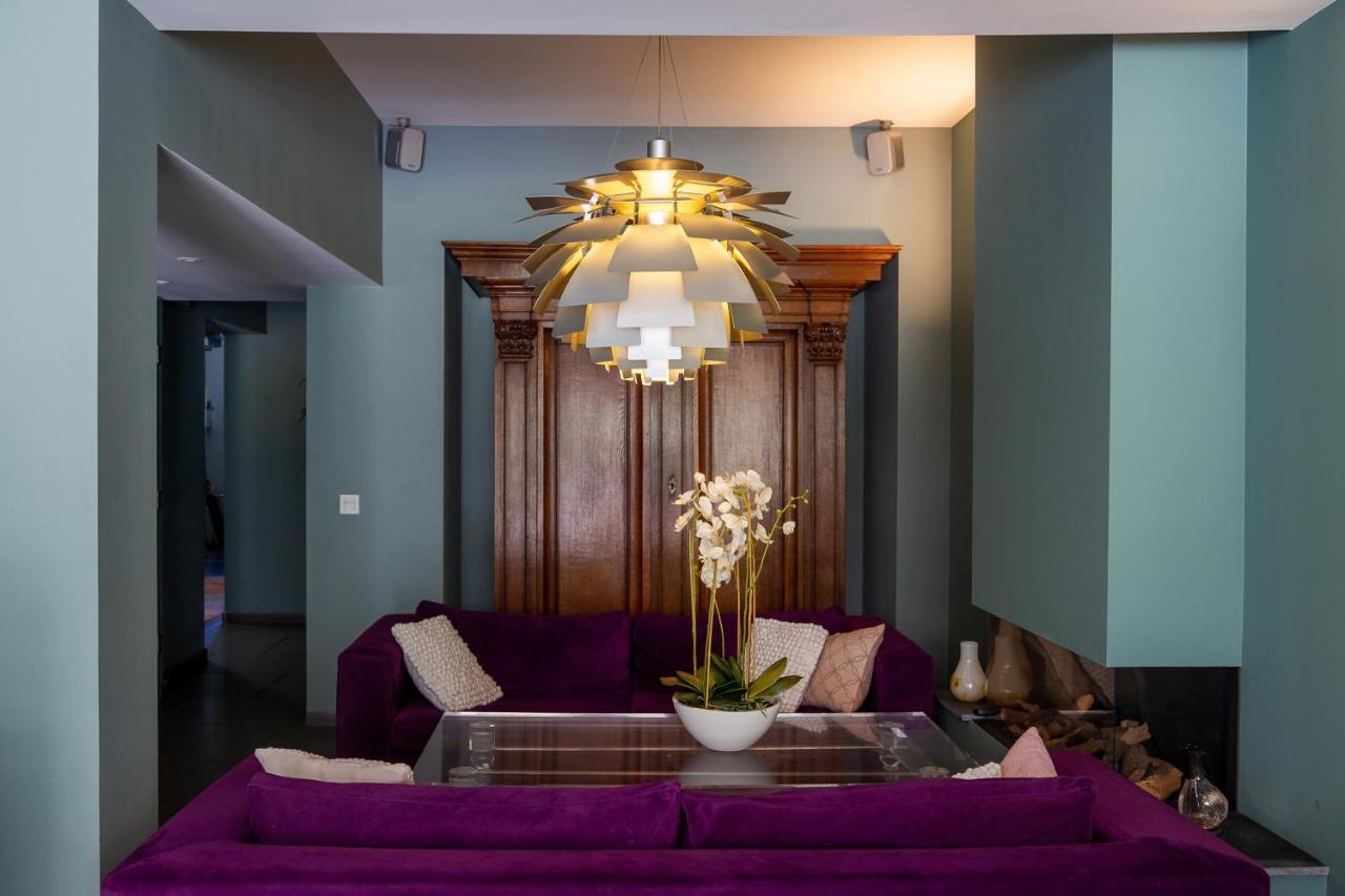 B&B Saint-Georges -Located In The City Centre Of Bruges- Exteriér fotografie The interior of the hotel